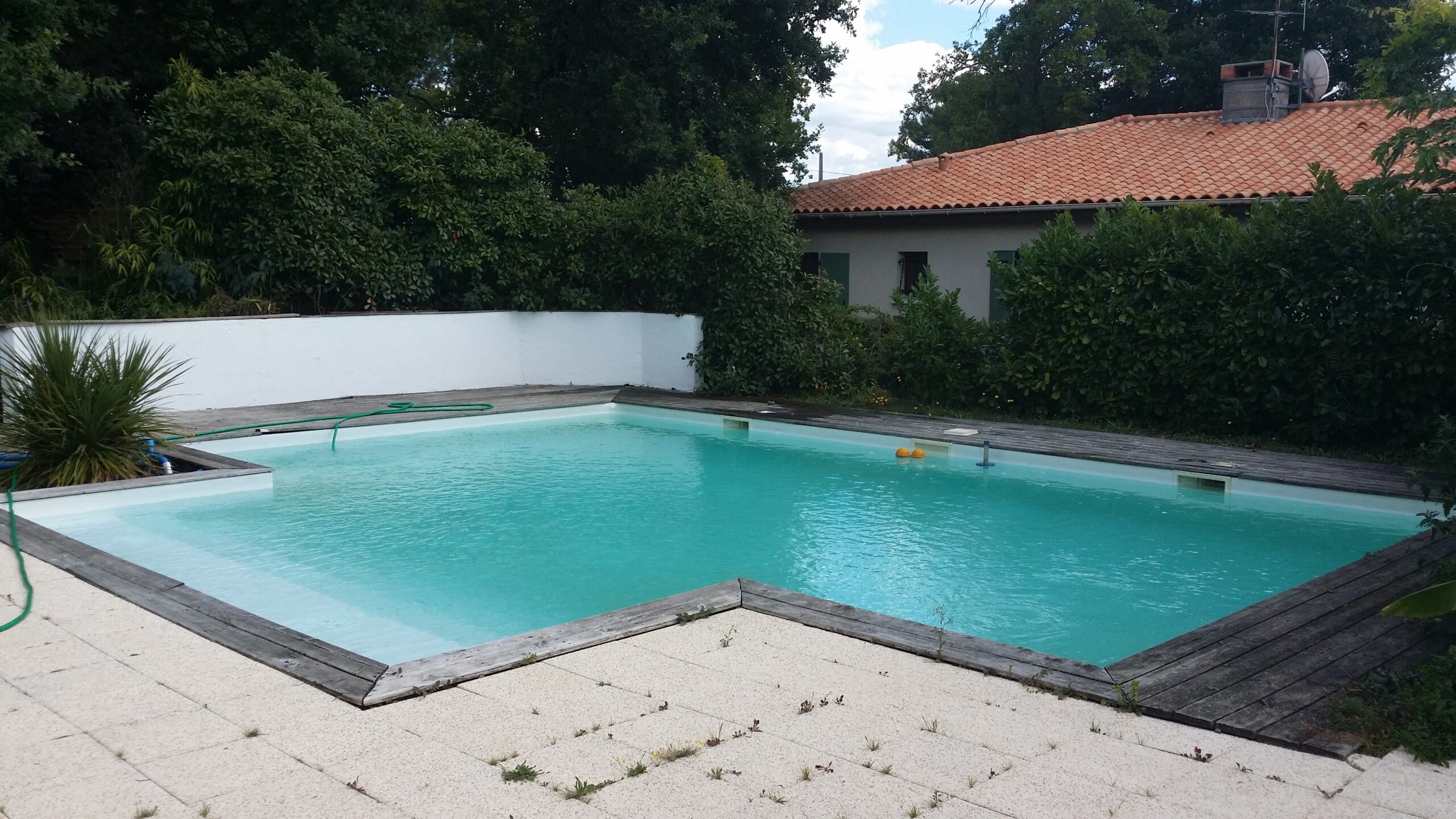 Éviter à l'ouverture piscine