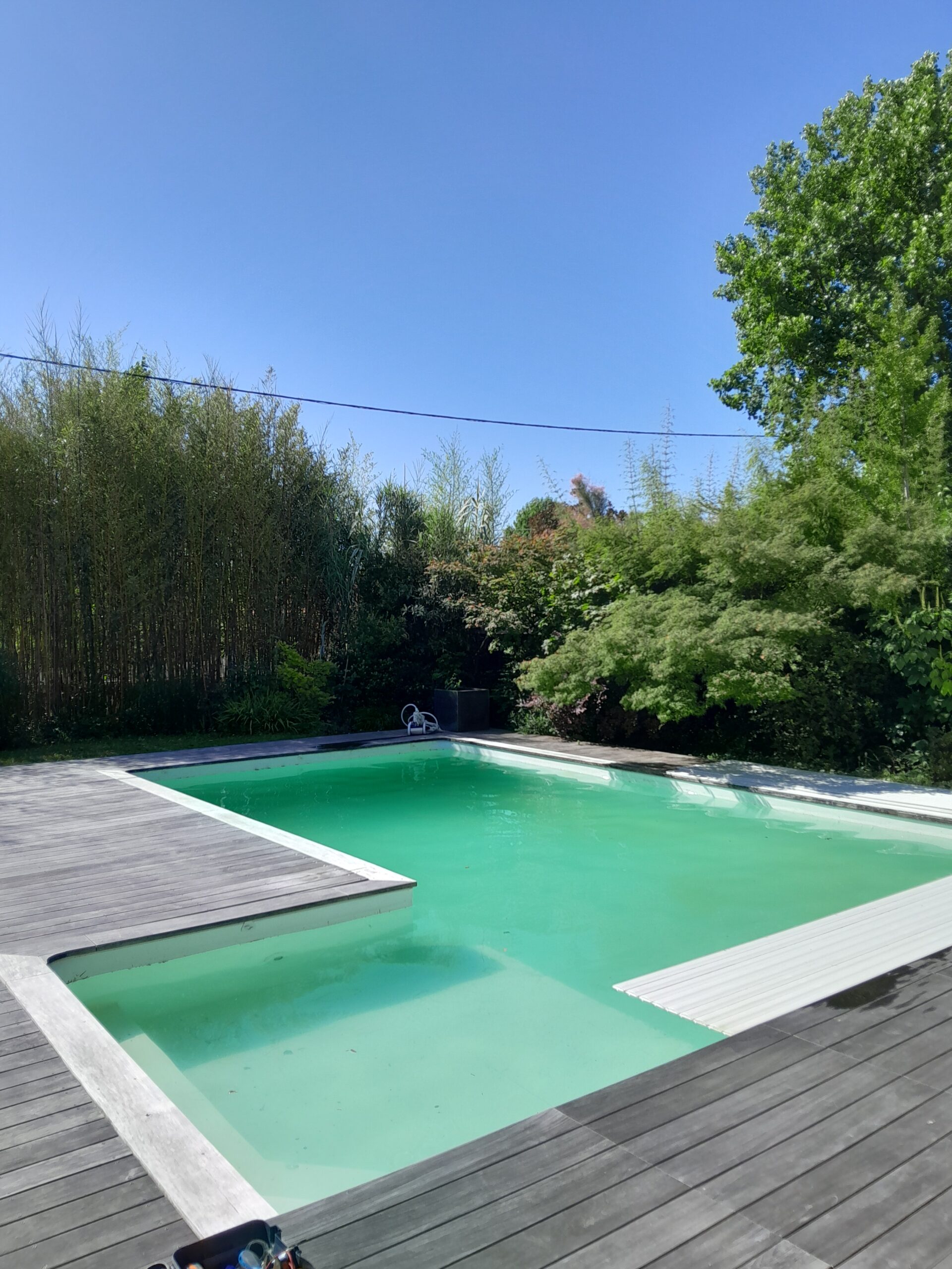 Rafraîchissement piscine à Gradignan