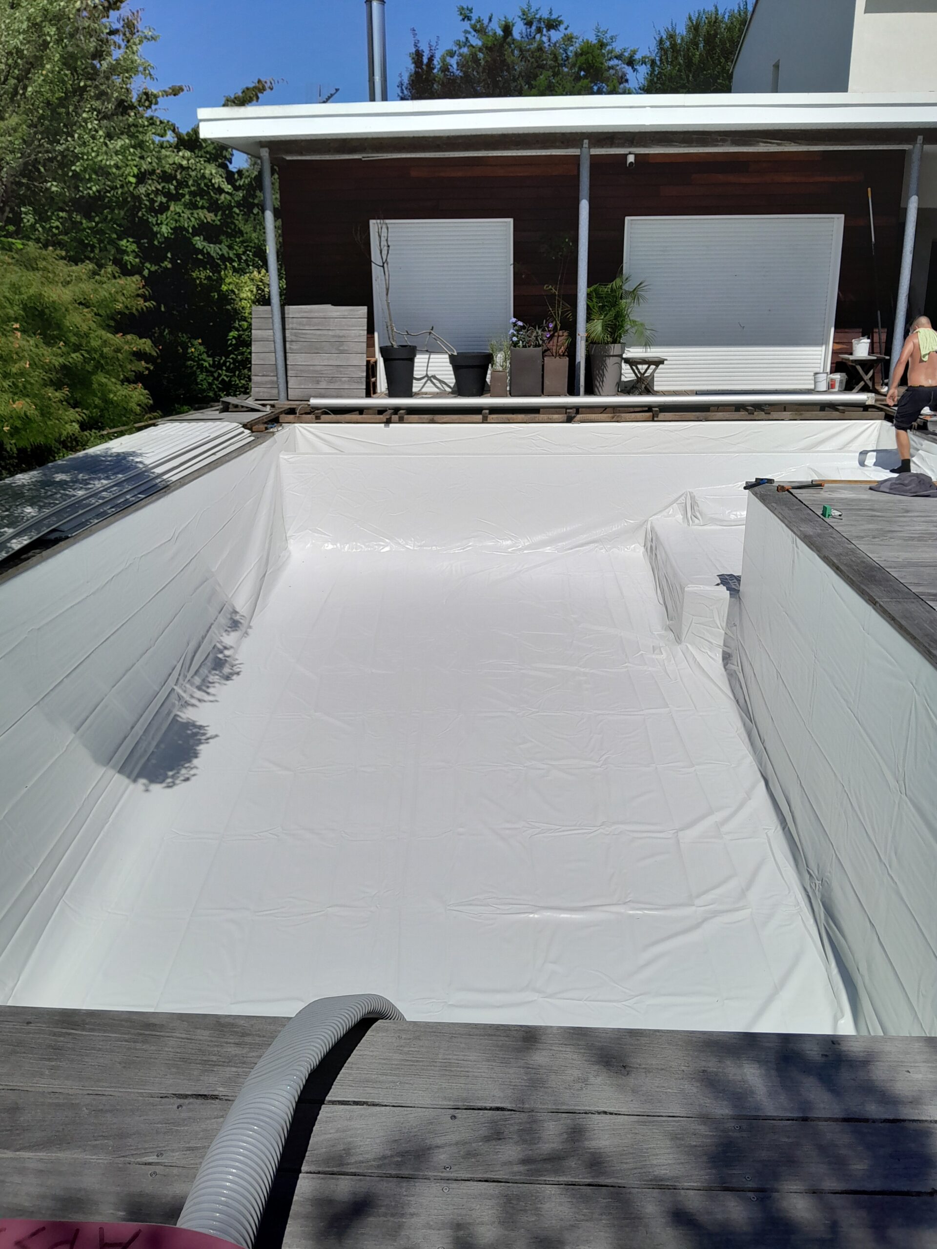 Rafraîchissement piscine à Gradignan