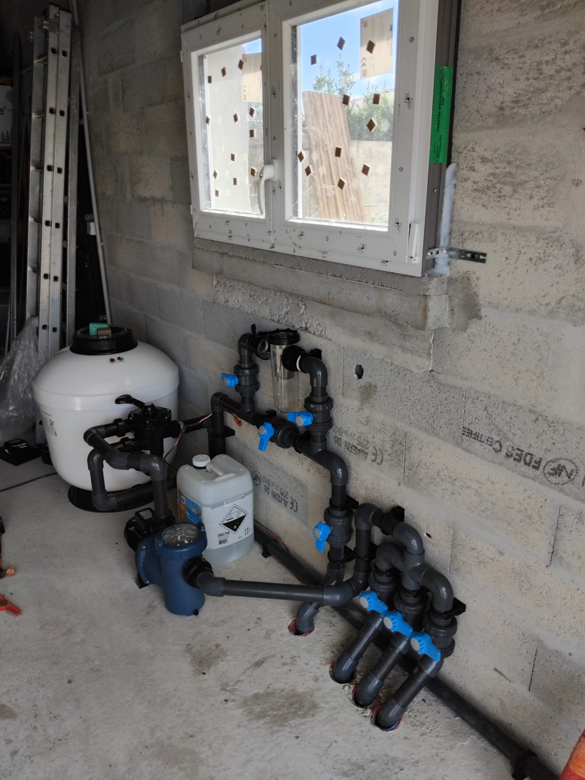 Création local technique à Margaux