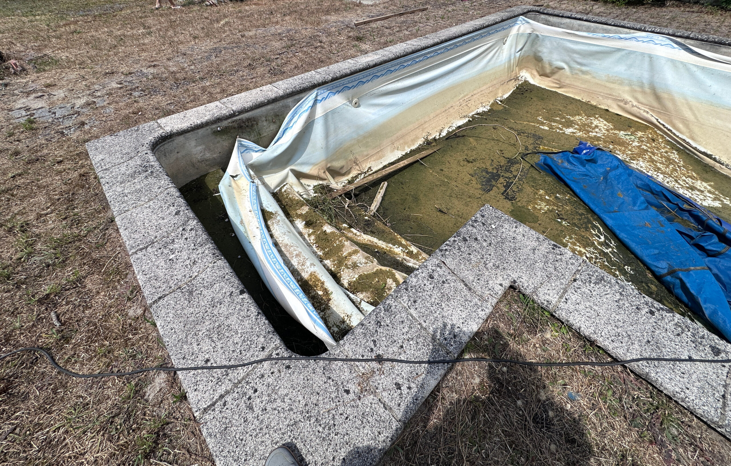 Pose de liner à Margaux