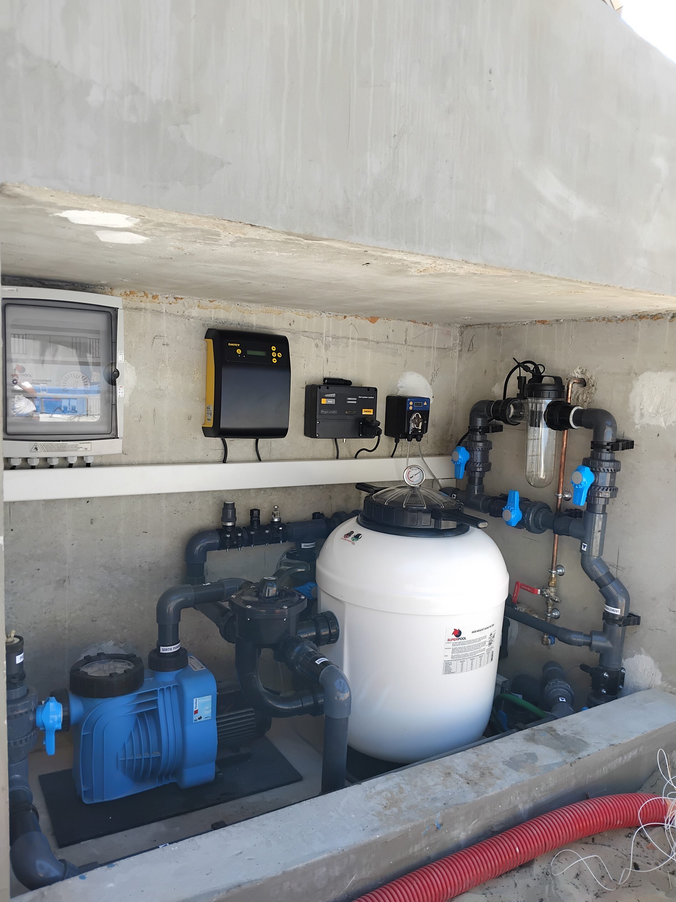 Création complète du local technique