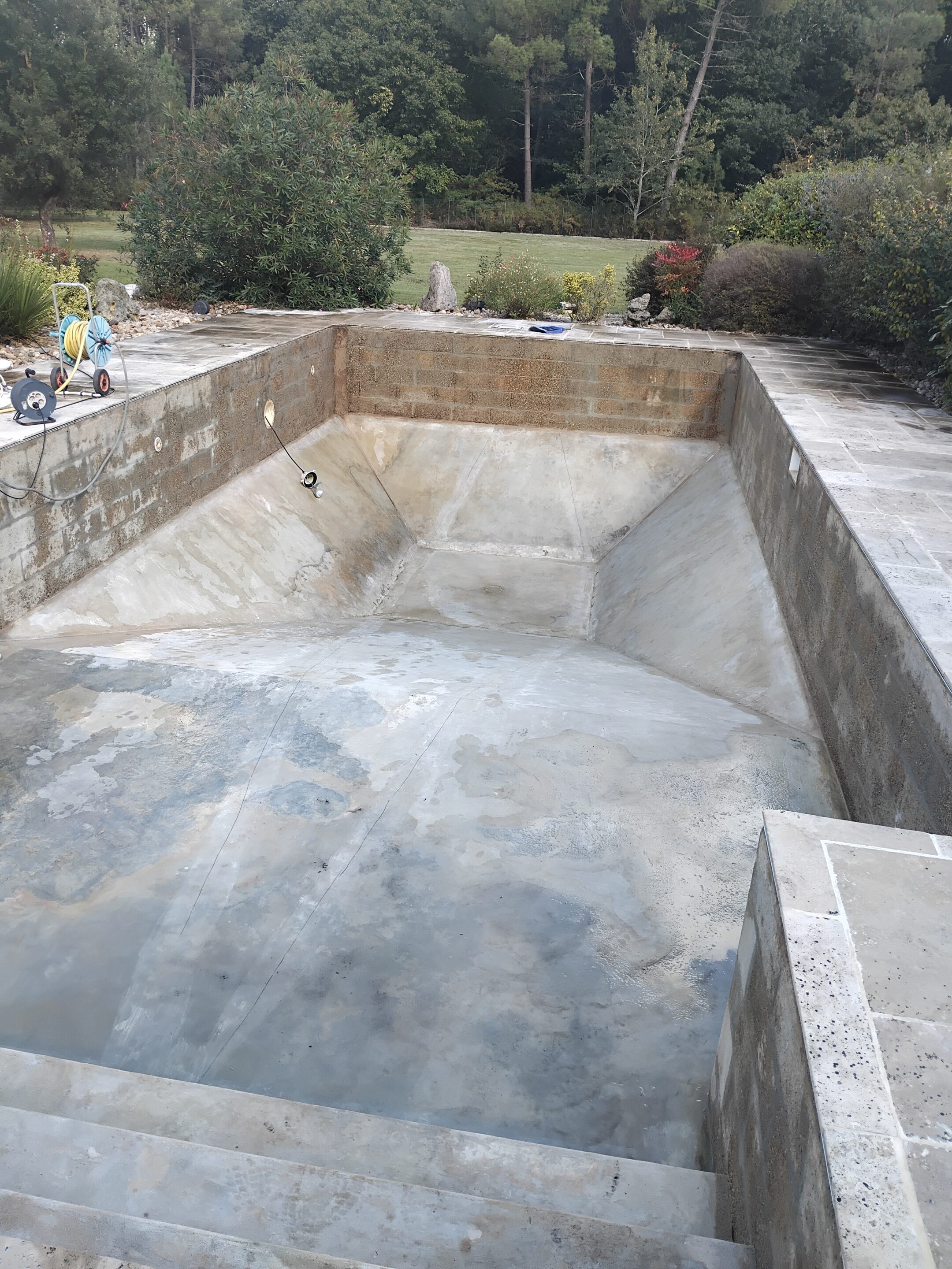 Rénovation de piscine au Pian-Médoc