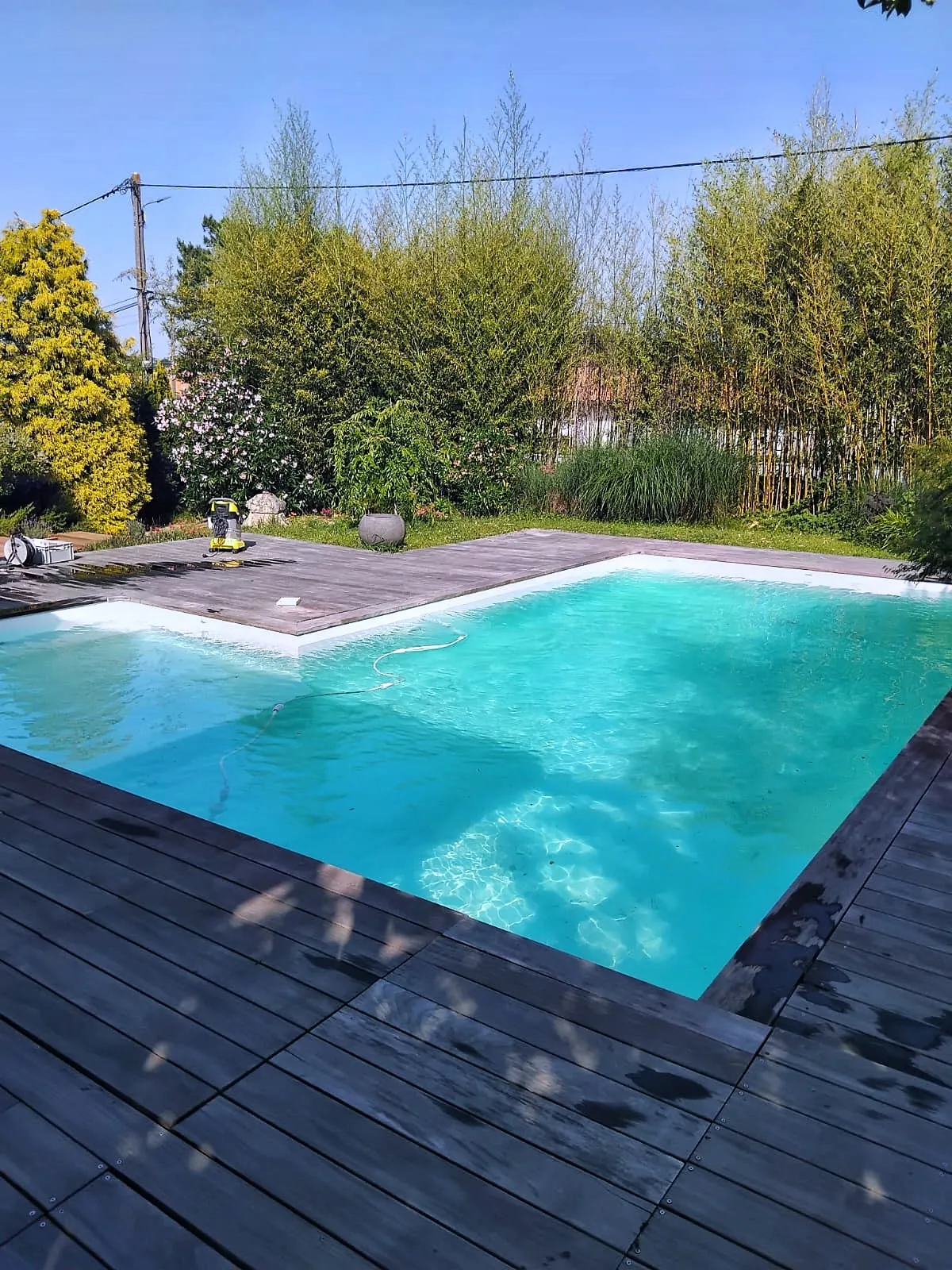 Rafraîchissement piscine à Gradignan