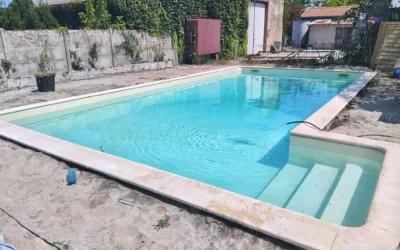 Pose de liner à Margaux