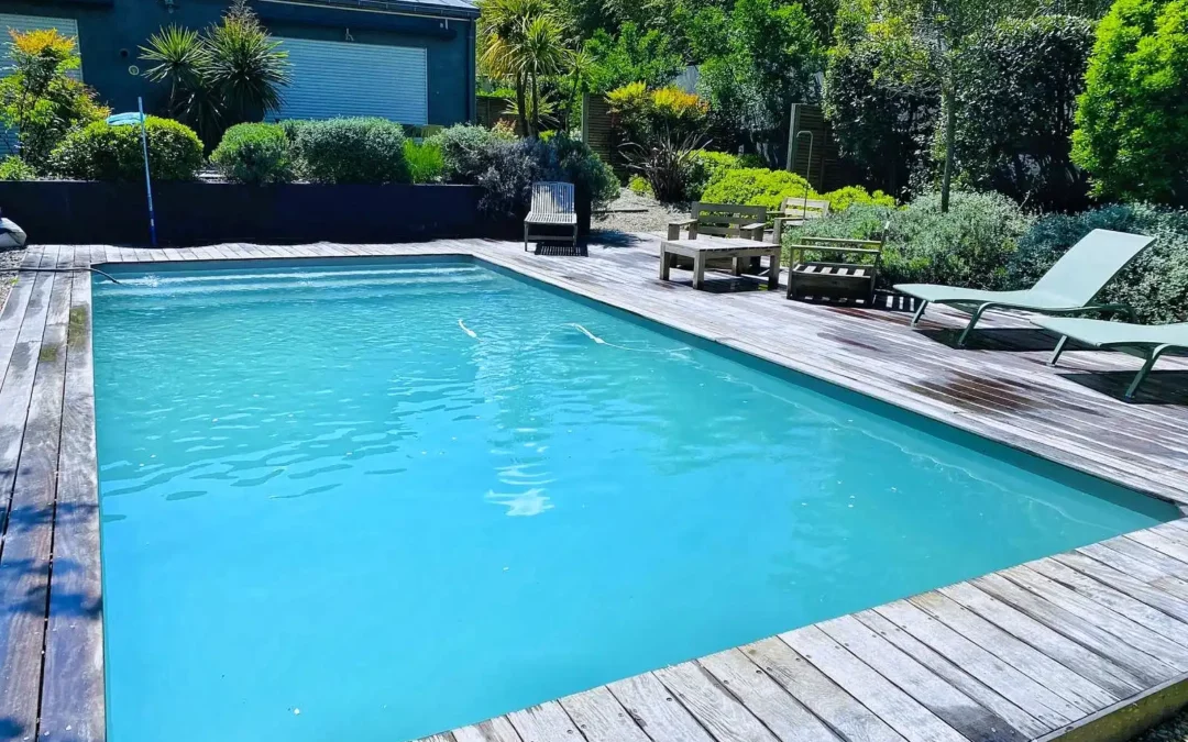 Piscine verte, mission réussie