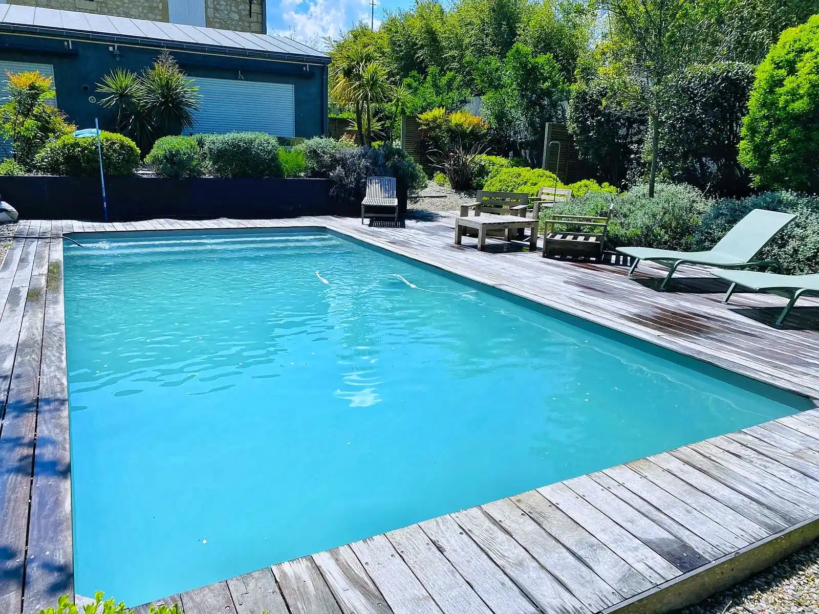 piscine verte
