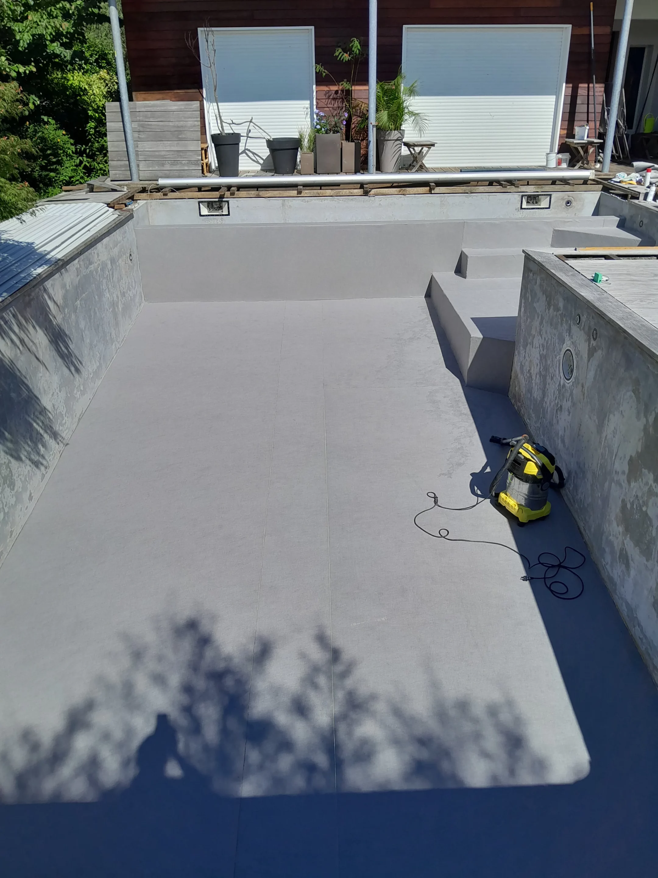 Rafraîchissement piscine à Gradignan