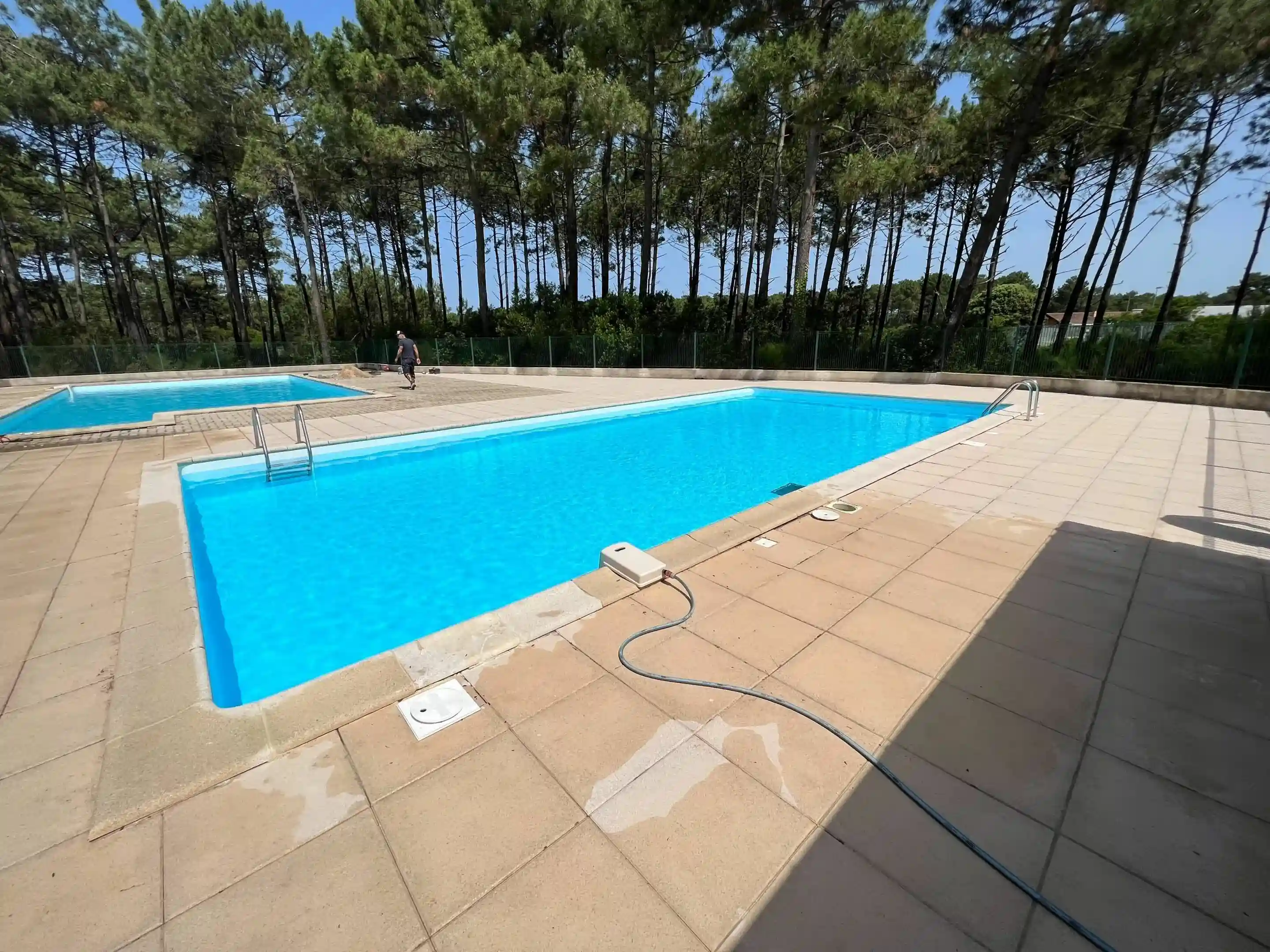Membrane armée piscine de résidence