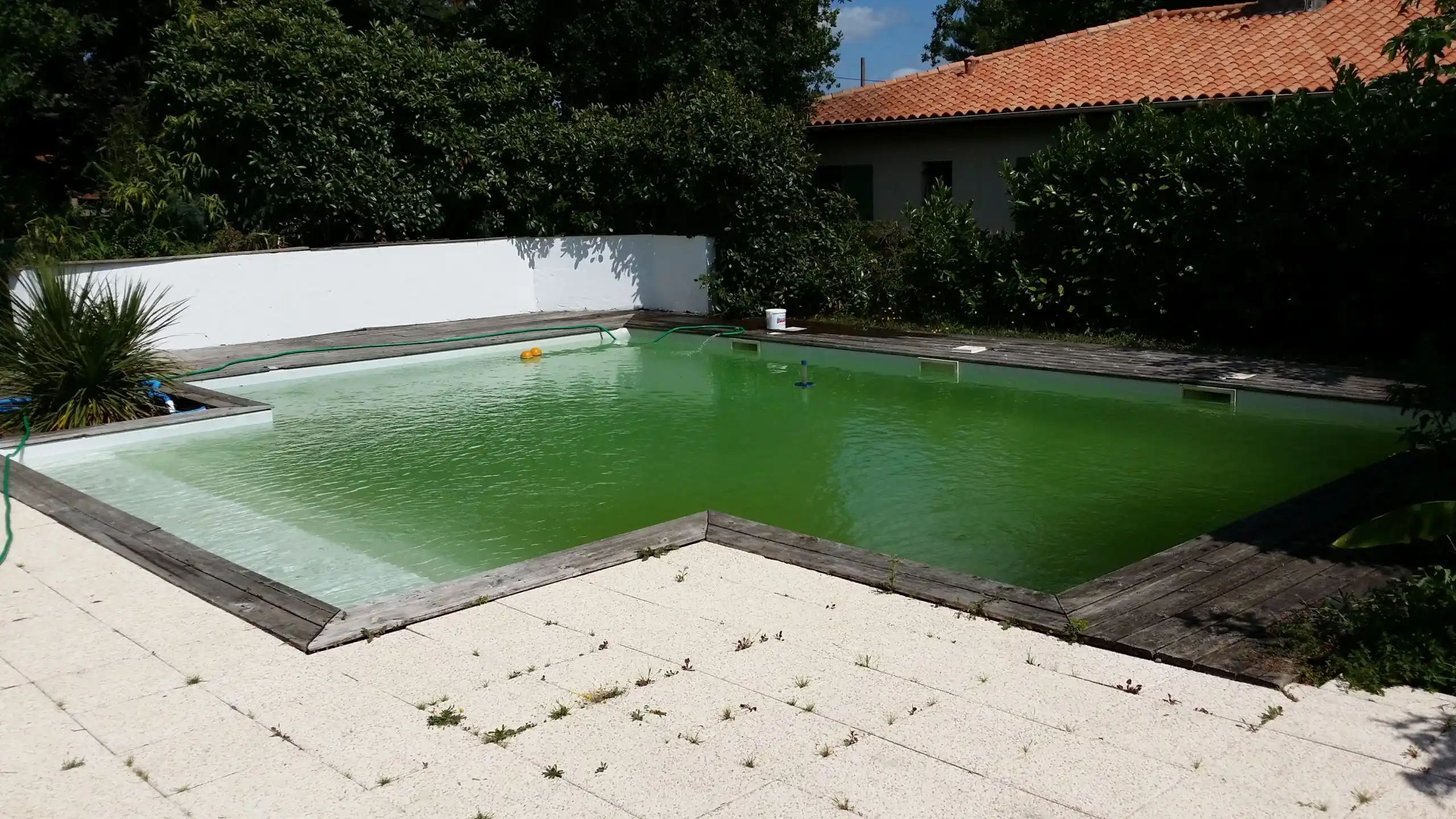 Retour à l'eau clair