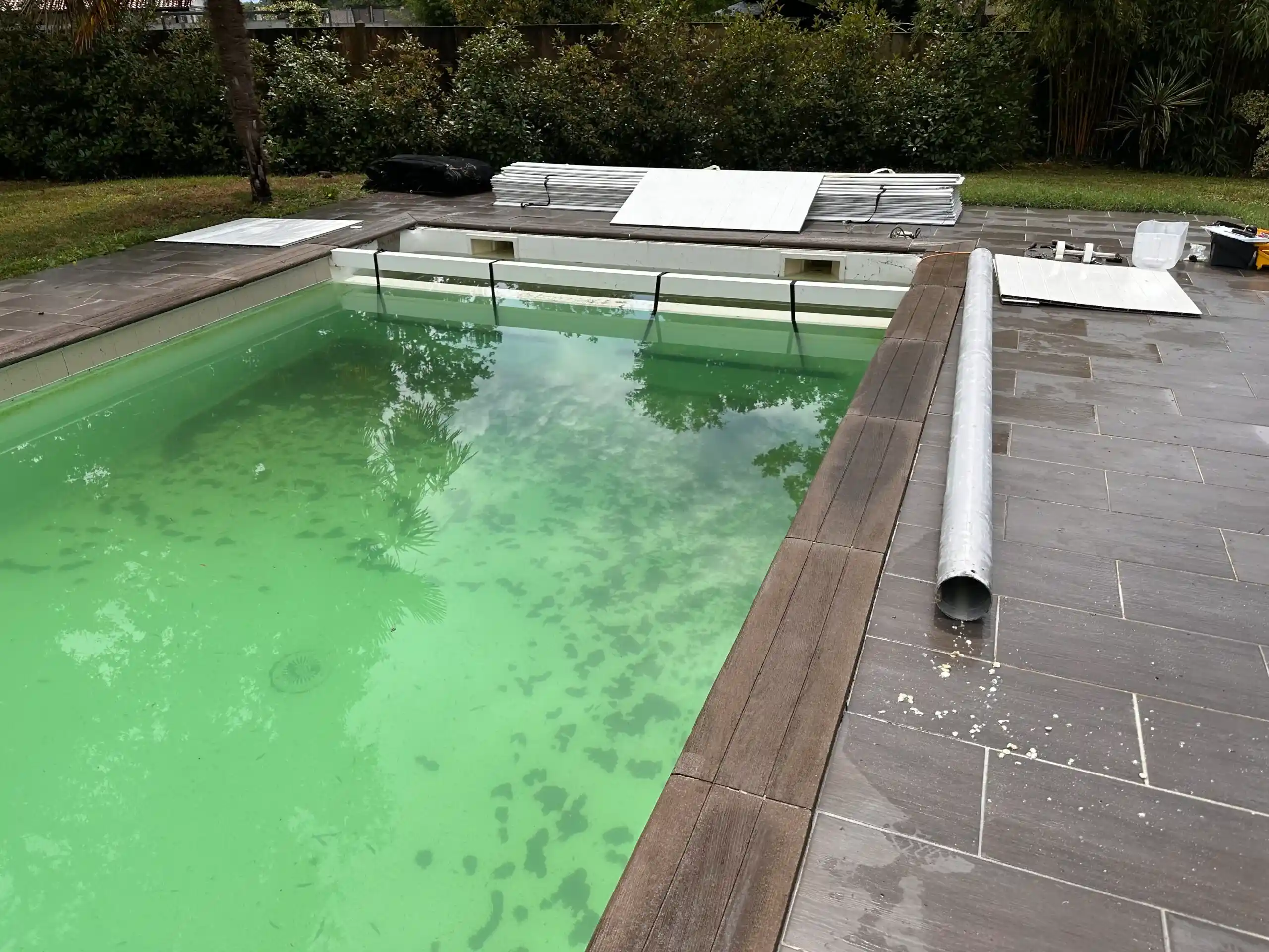 Volet de sécurité immergé à Vertheuil