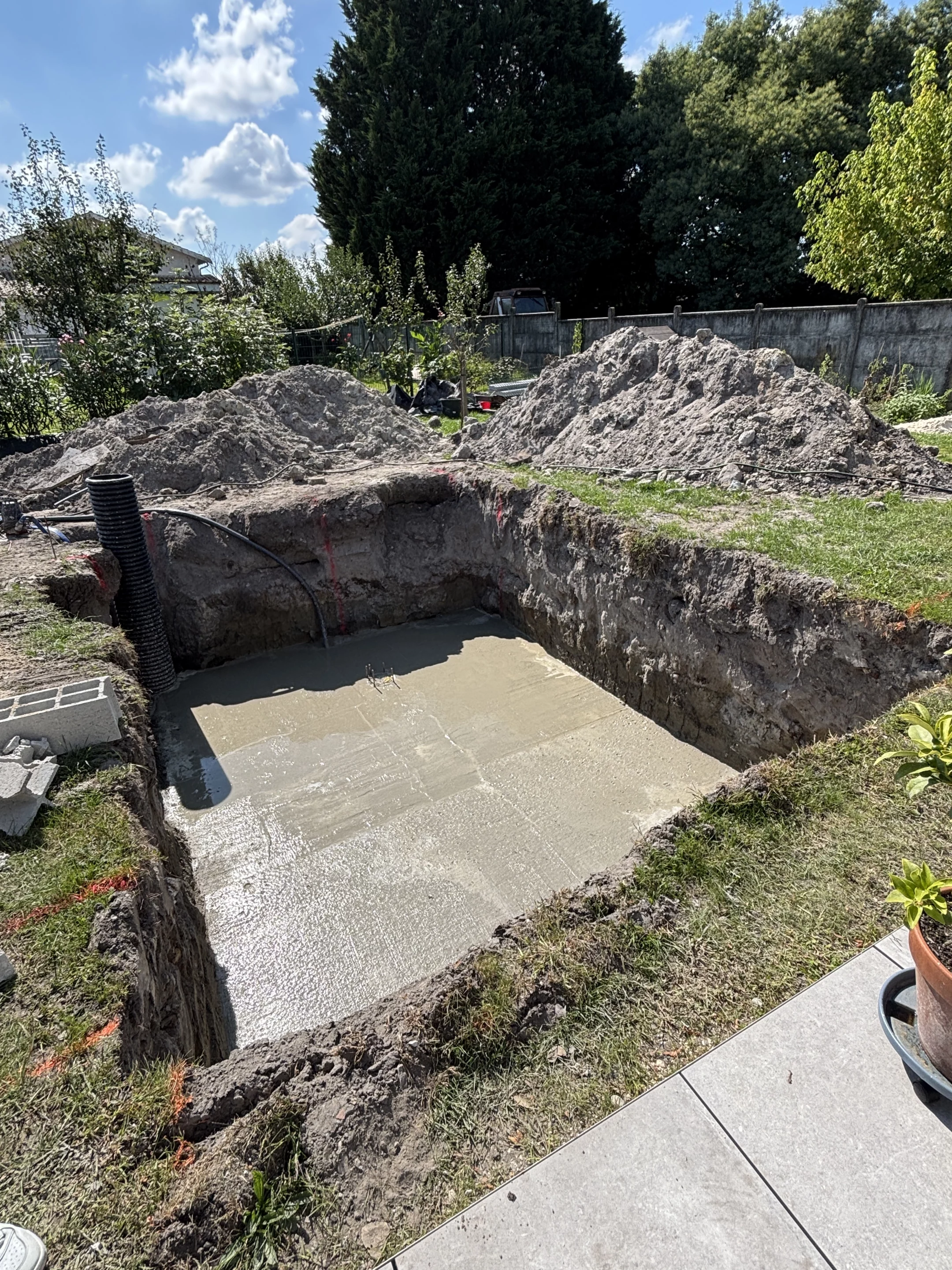 Construction piscine à Arsac
