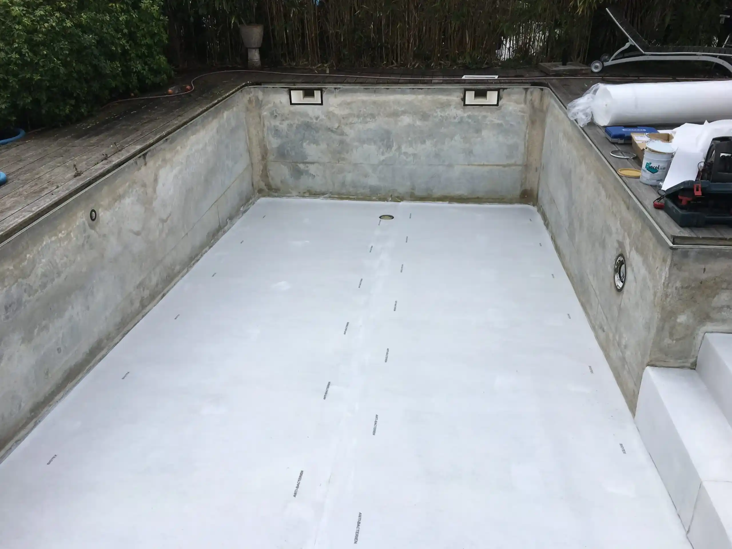Remplacement de liner fissuré à Eysines
