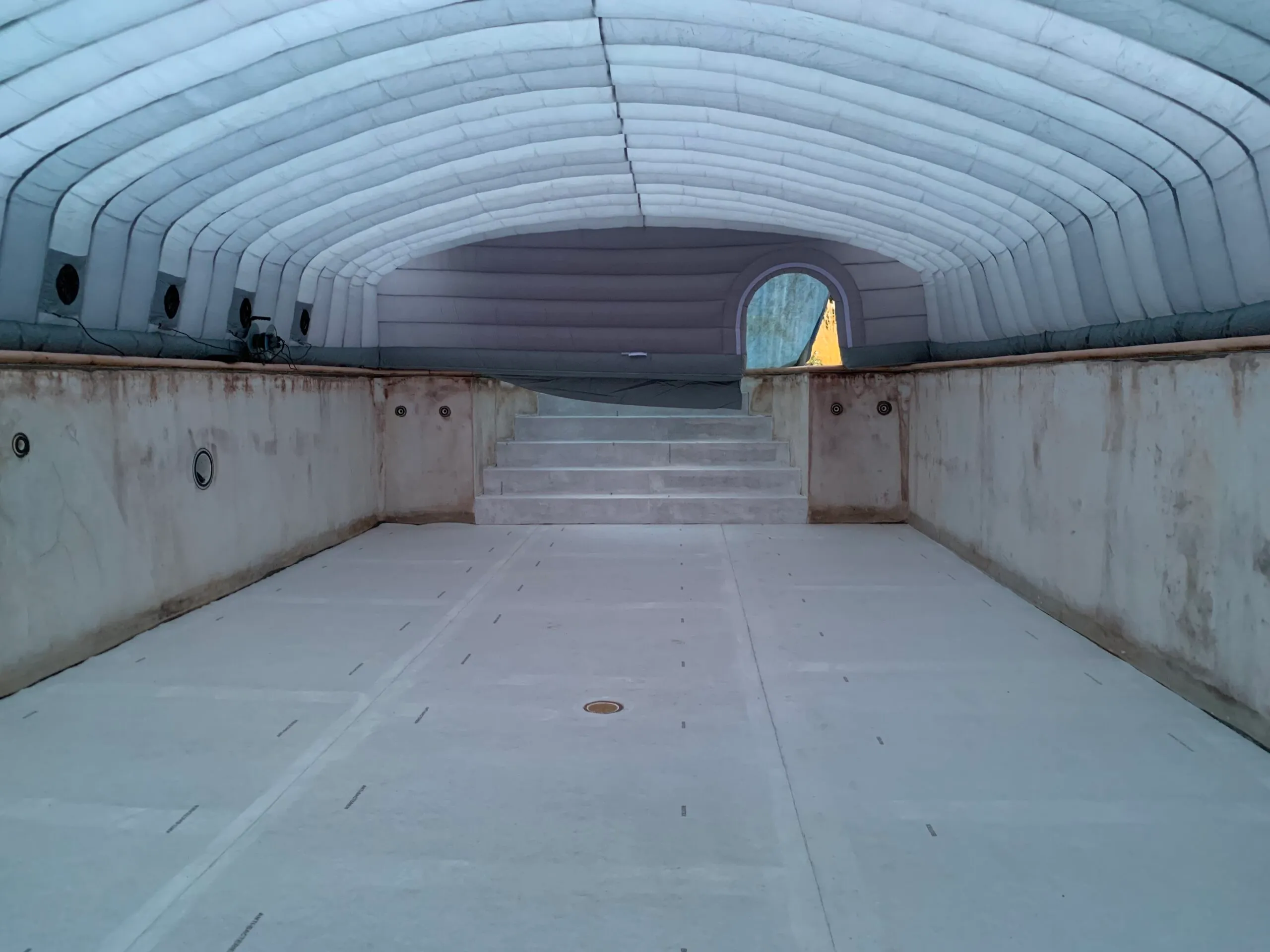 Une piscine modernisée à Soulac
