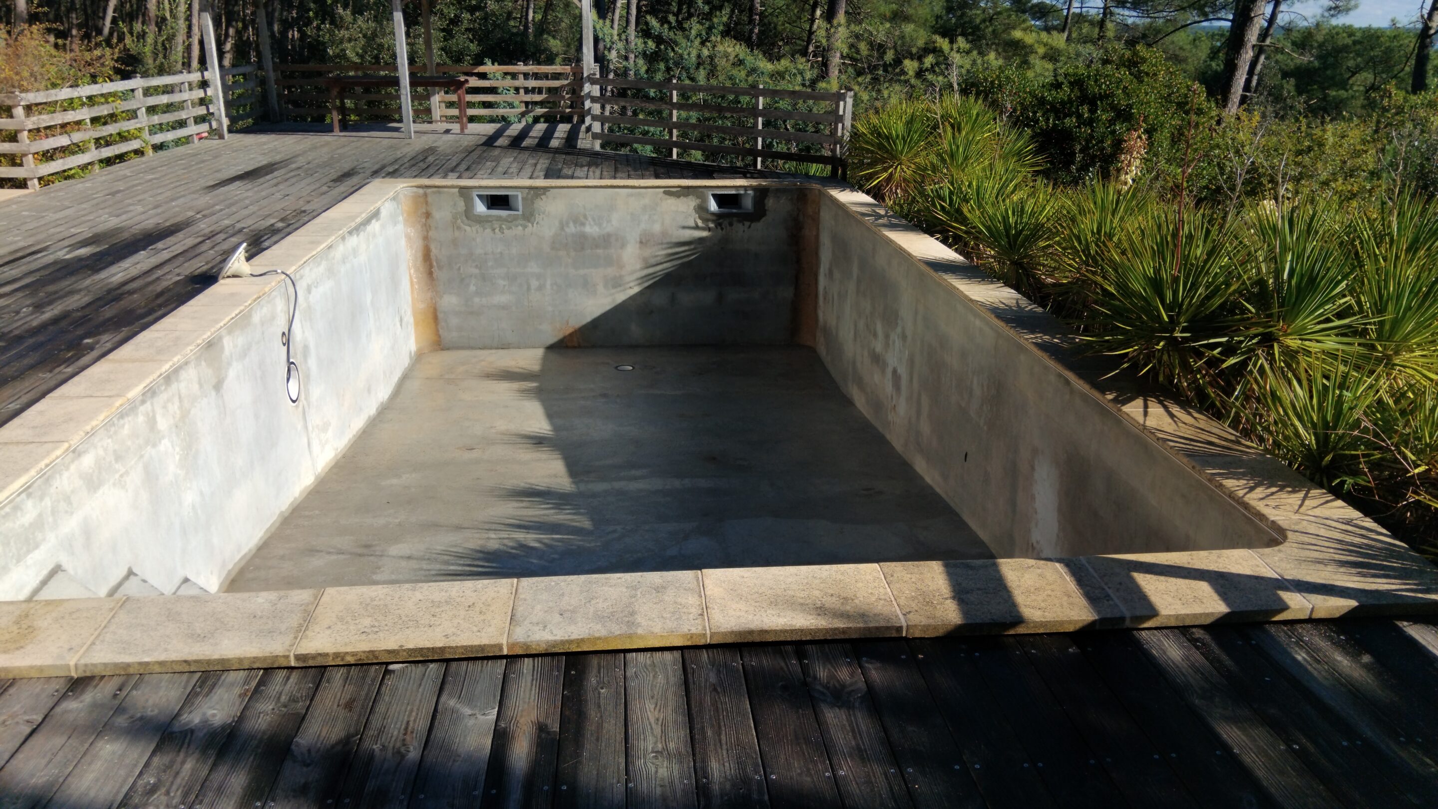 Rénovation piscine à Lacanau