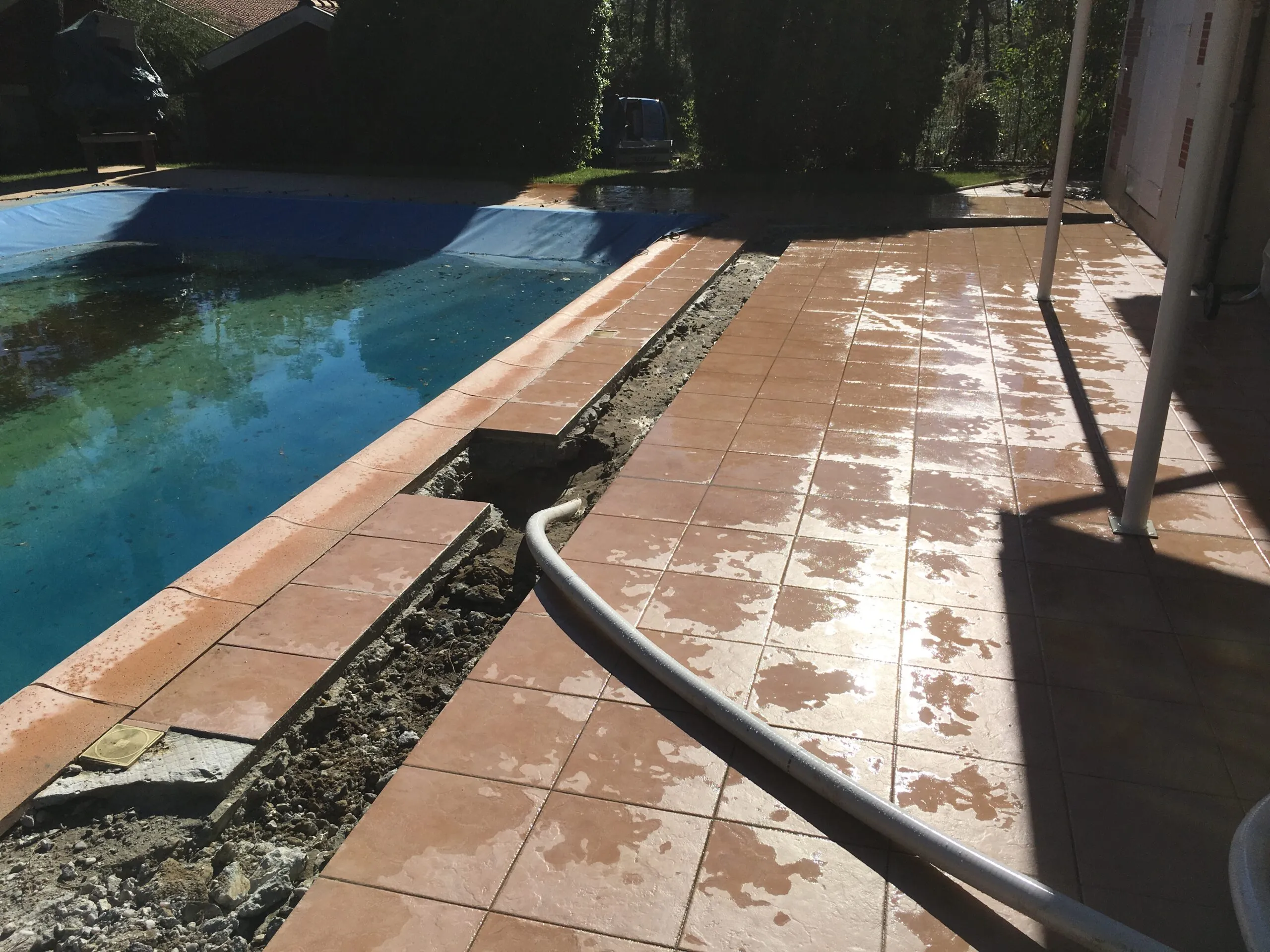 Une piscine modernisée à Soulac