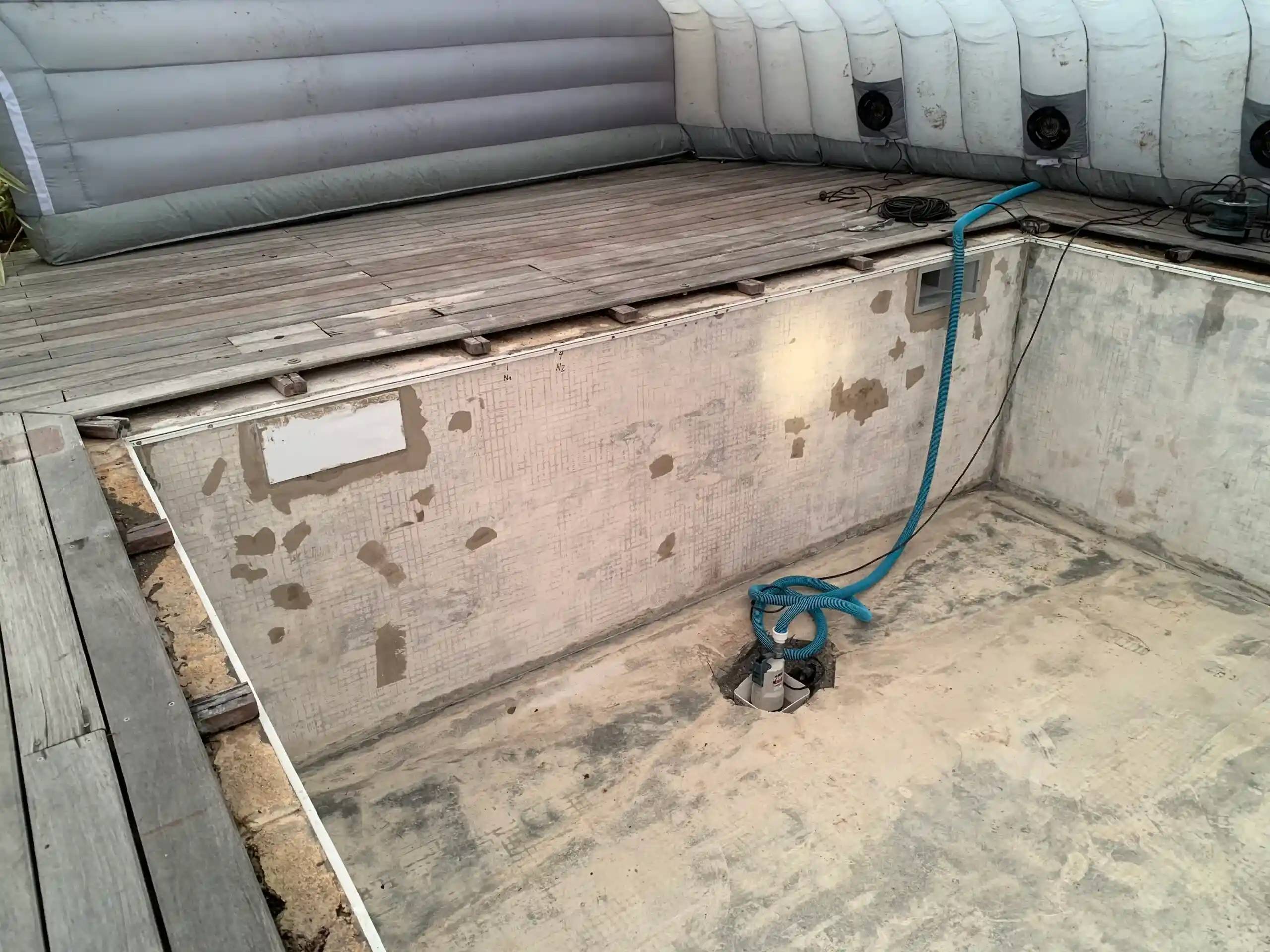 Du carrelage à la membrane à Soulac