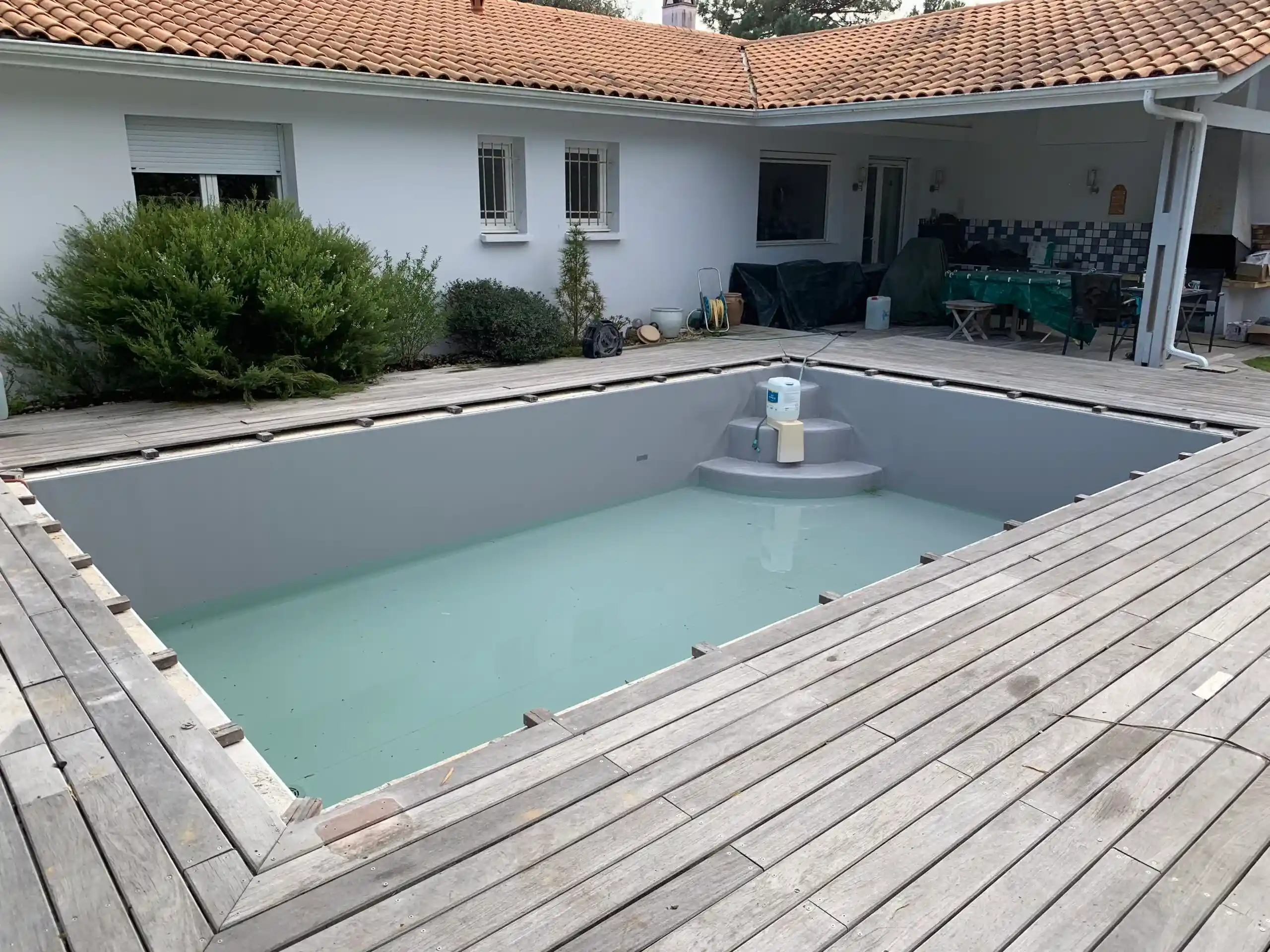 Du carrelage à la membrane à Soulac
