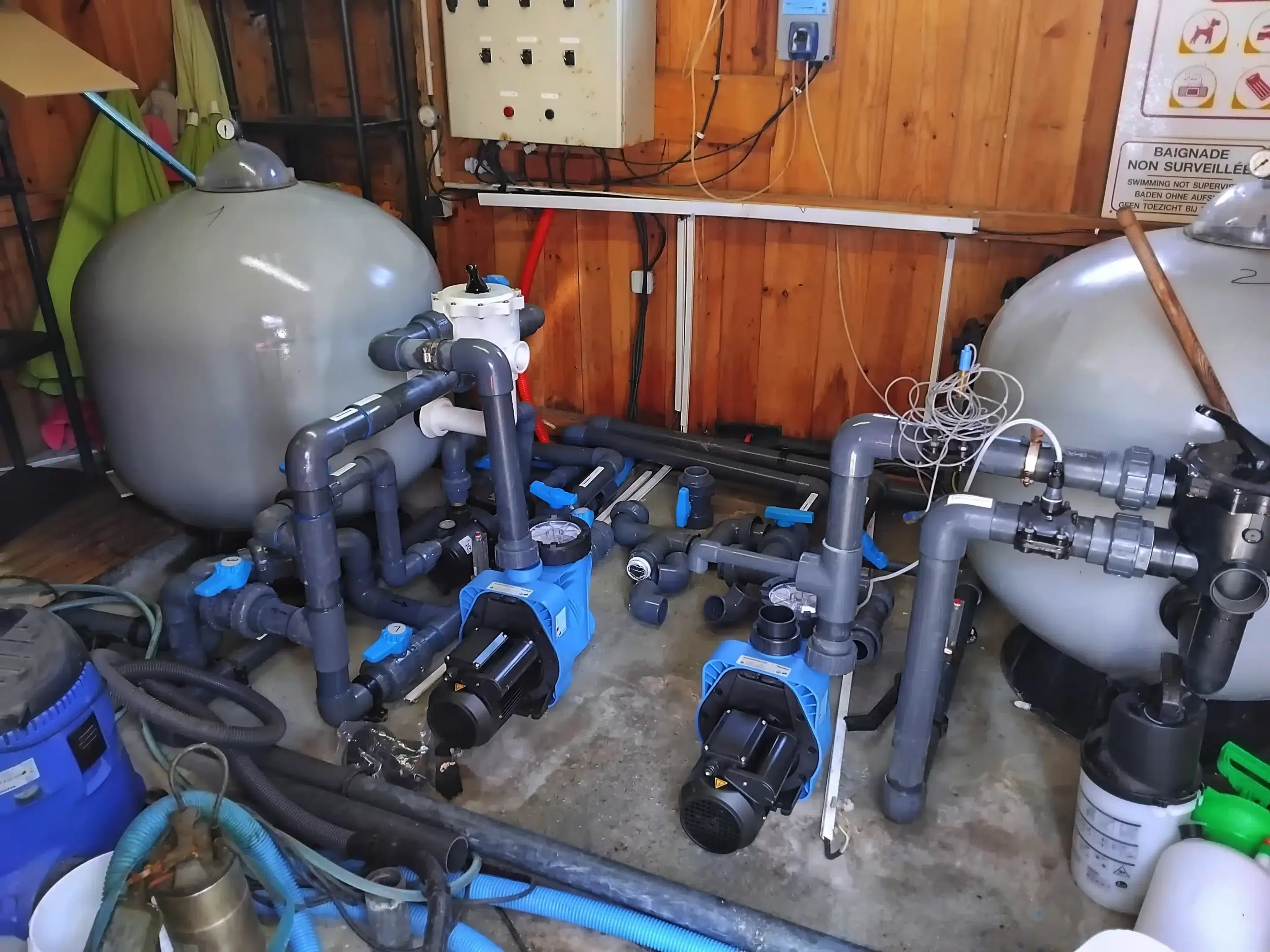 Rénovation du local du camping à Lacanau
