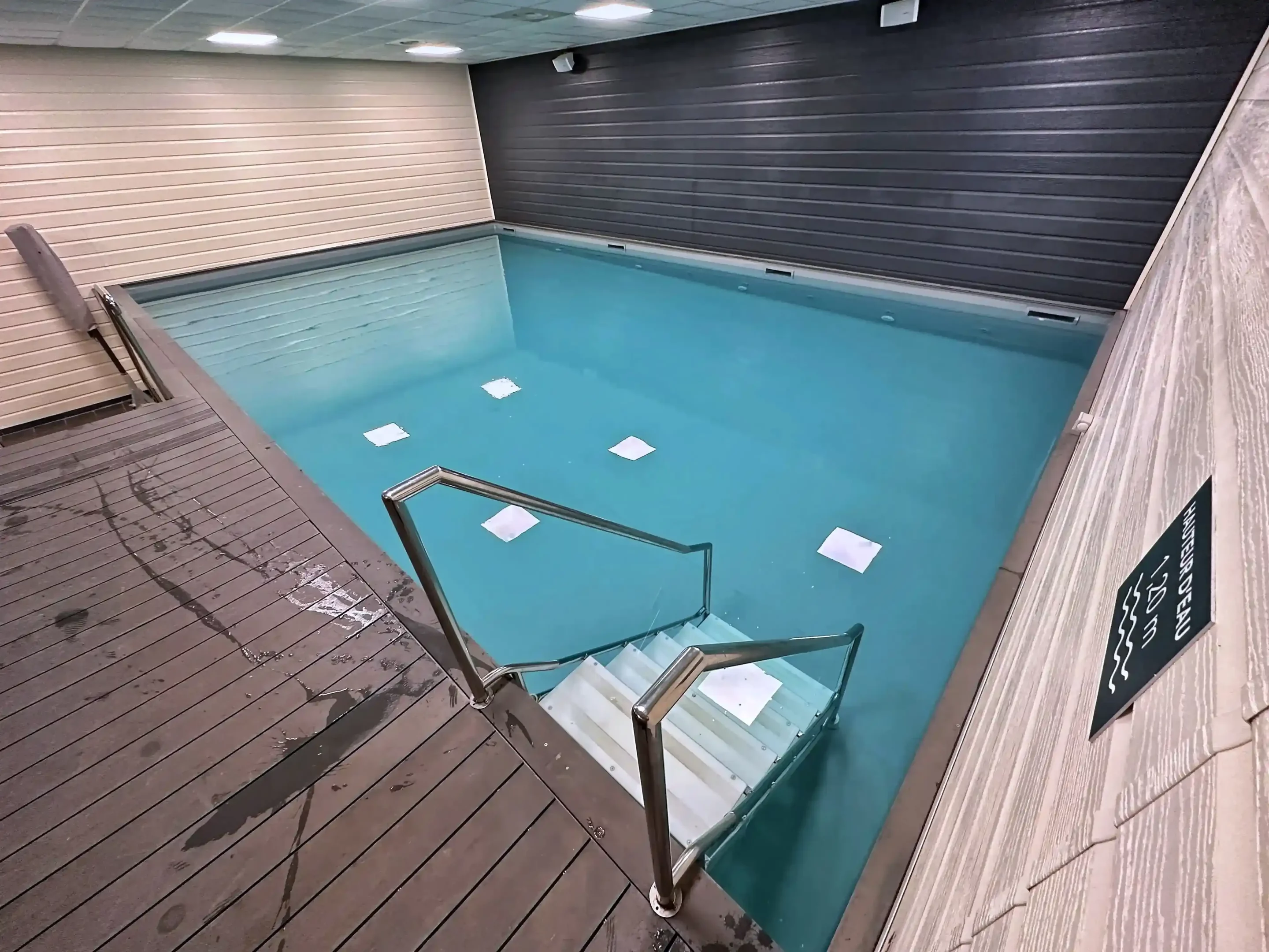 Nouveau revêtement à Sainte-Eulalie