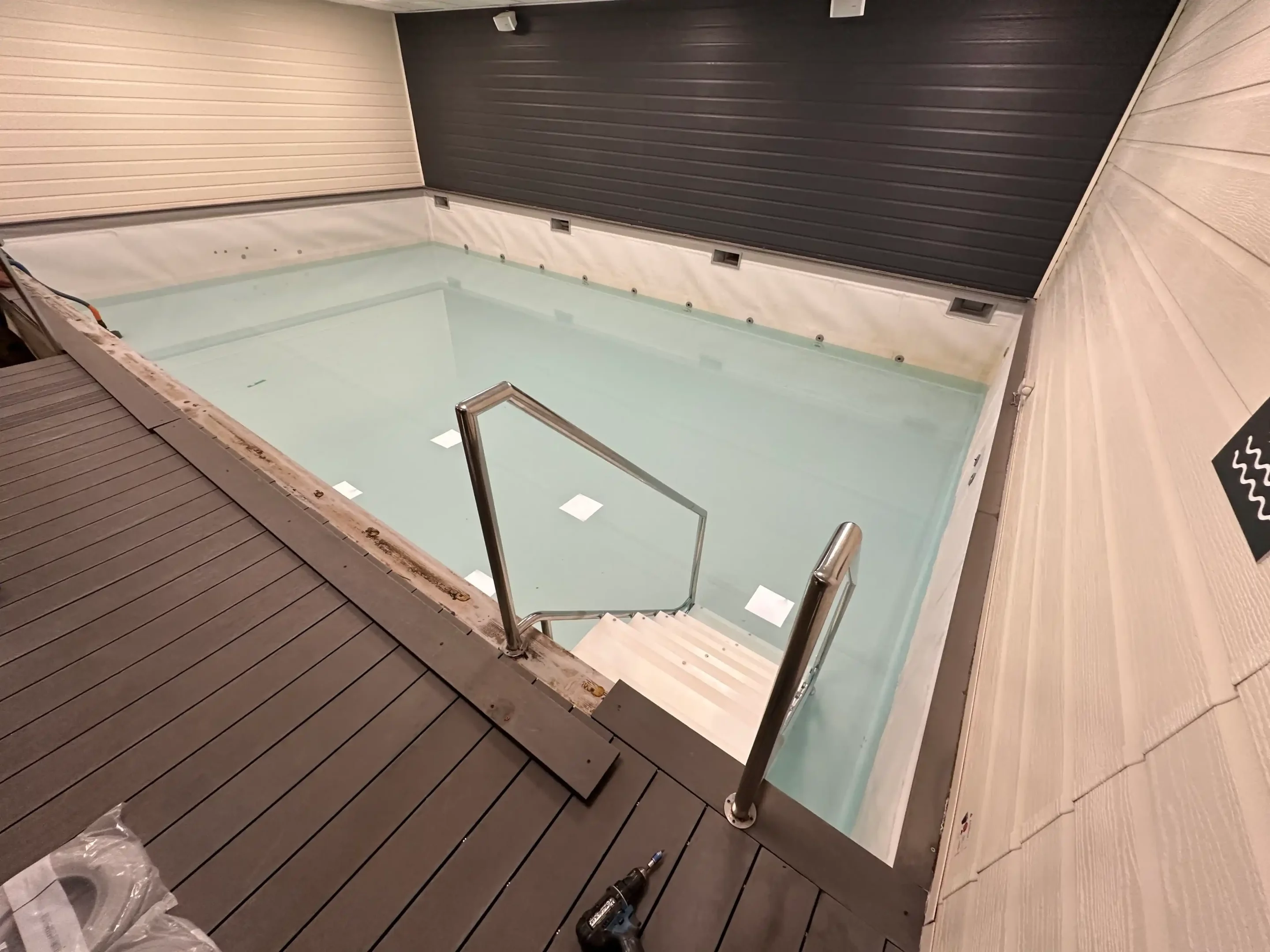 Nouveau revêtement à Sainte-Eulalie