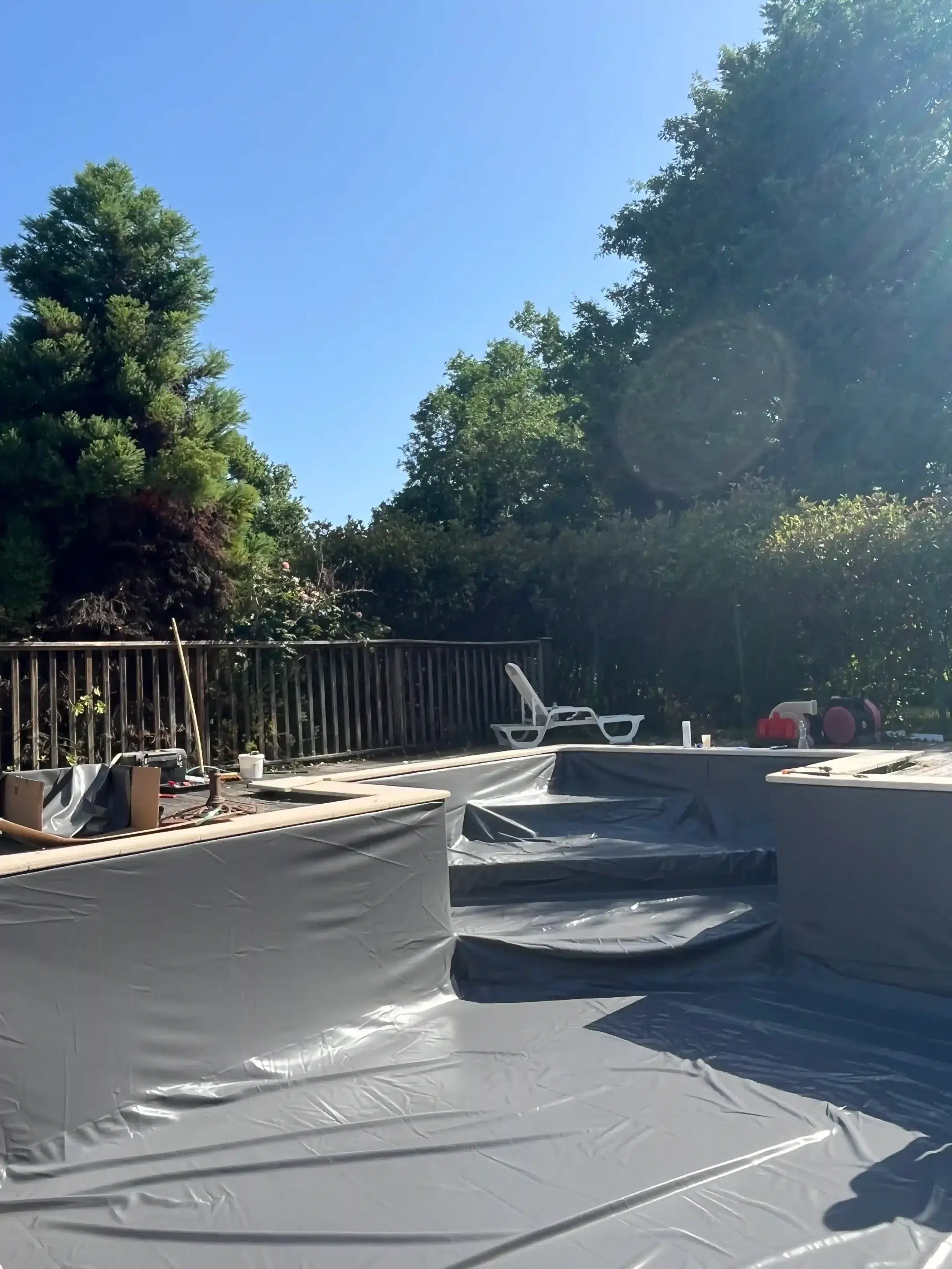Changement de liner à Castelnau