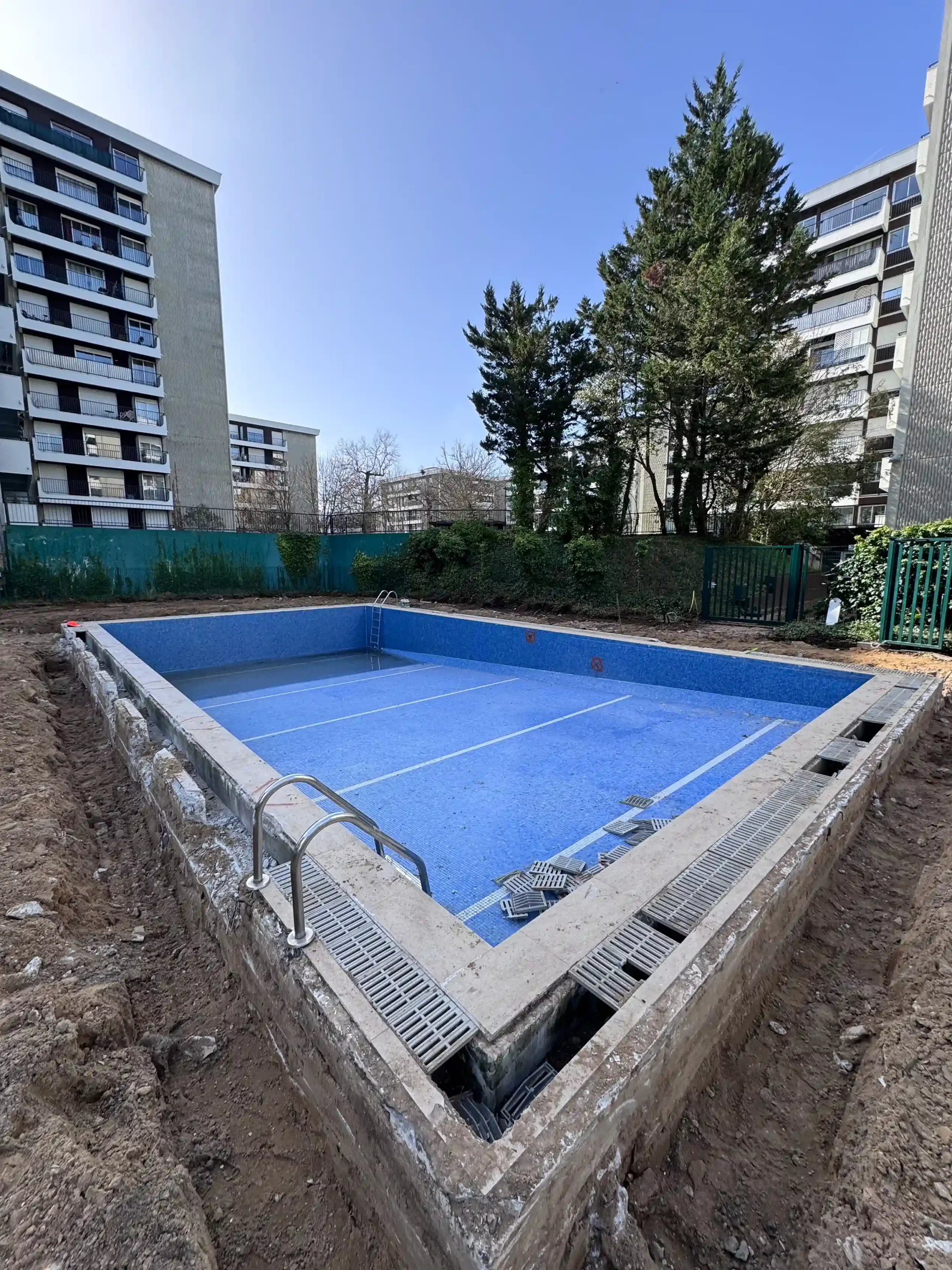 Rénovation d'une piscine collective à Mérignac