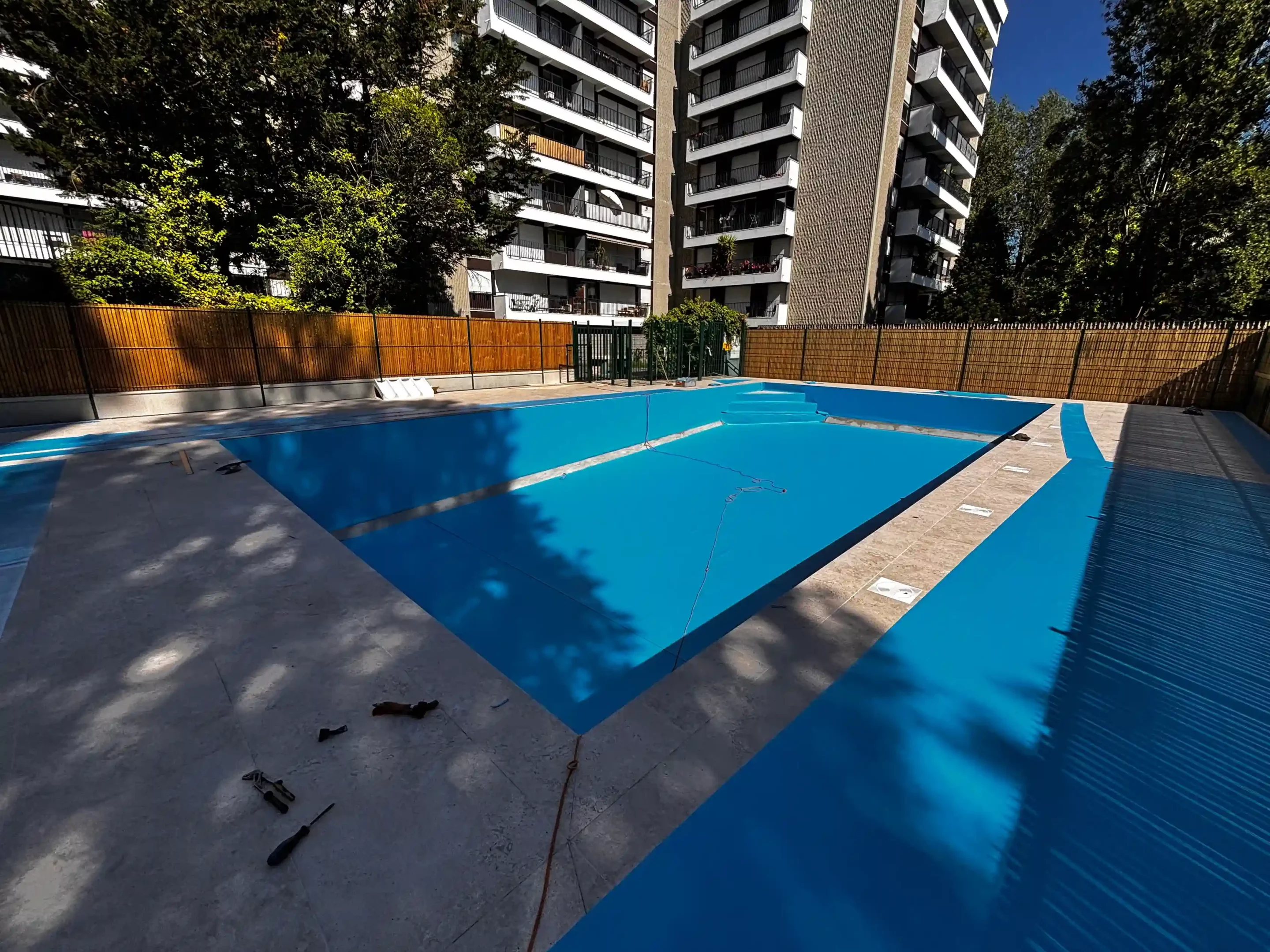 Rénovation d'une piscine collective à Mérignac