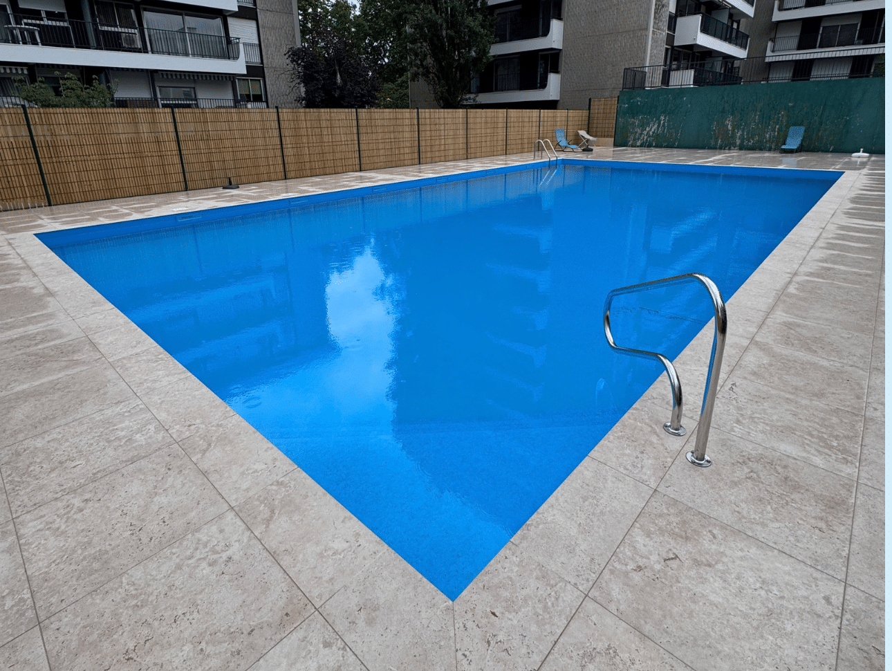 rénovation d'une piscine collective à mérignac